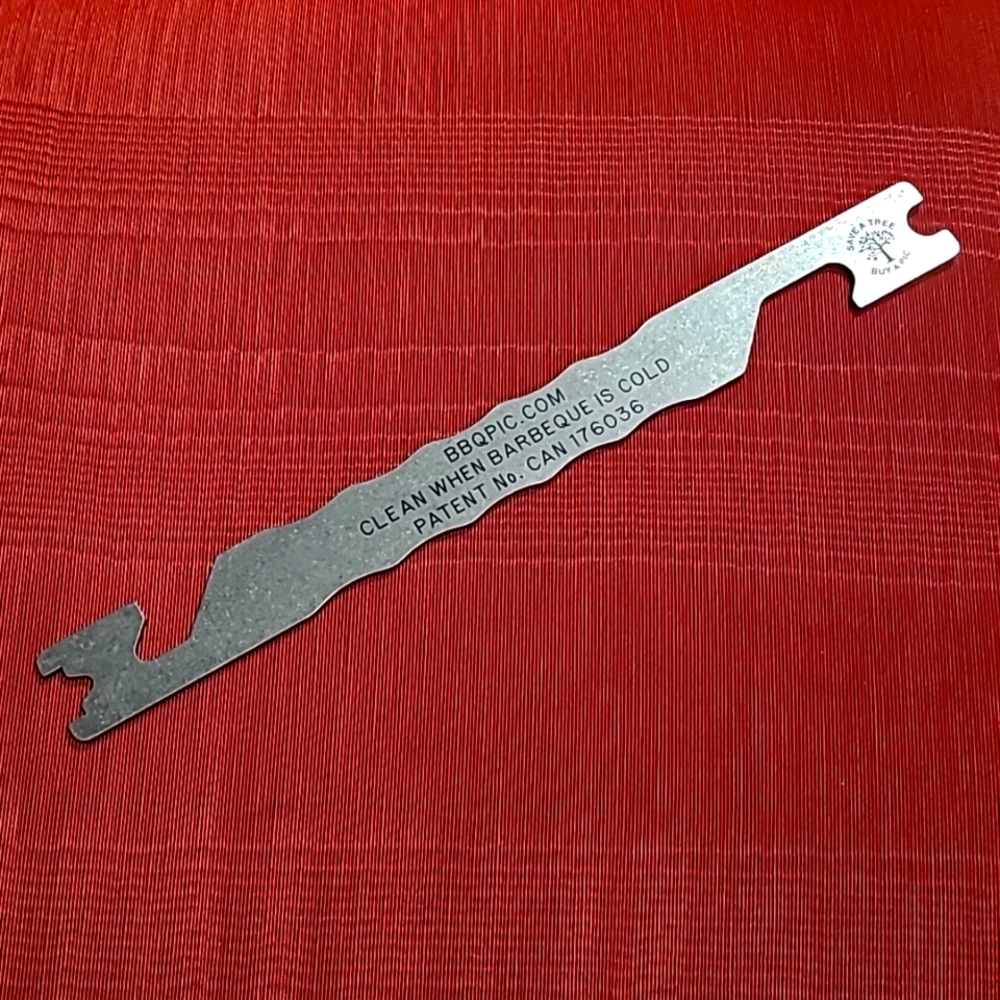 BBQ Cleaning Scraper / Stainless Steel Safety Tool